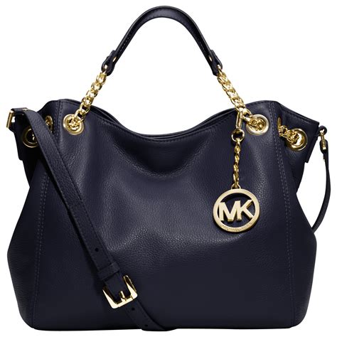 michael kors bag dark blue|navy blue Michael Kors bag.